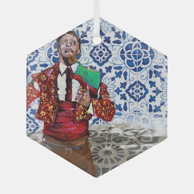 Ornement En Verre L'art populaire portugais des Açores (Recto)