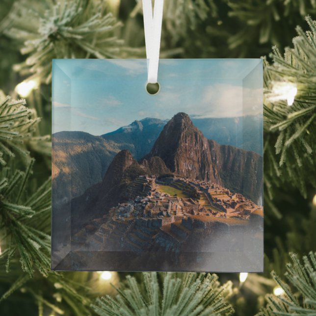 Ornement En Verre Les monuments | Machu Picchu, Pérou (Insitu)