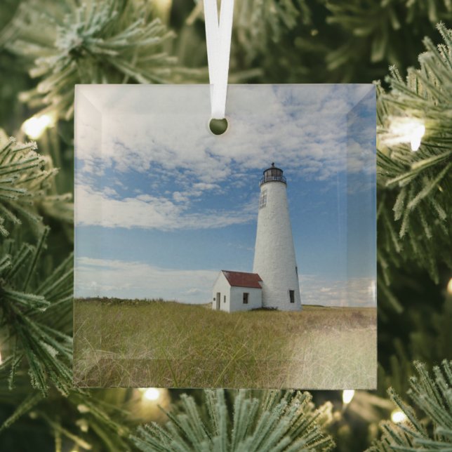 Ornement En Verre Les phares | Massachusetts de phare (Insitu)