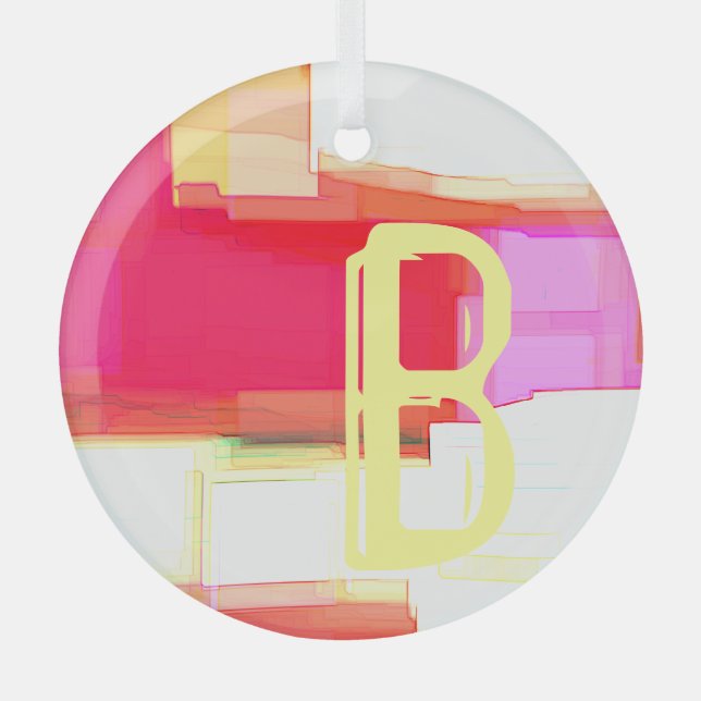 Ornement En Verre "Lier" initial (Recto)