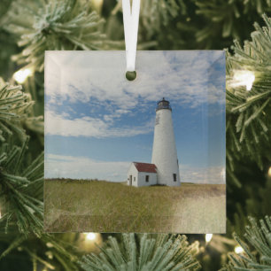Ornement En Verre Lighthouses   Lighthouse Massachusetts
