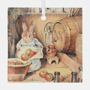 Ornement En Verre "Making Apple Cider" de Beatrix Potter