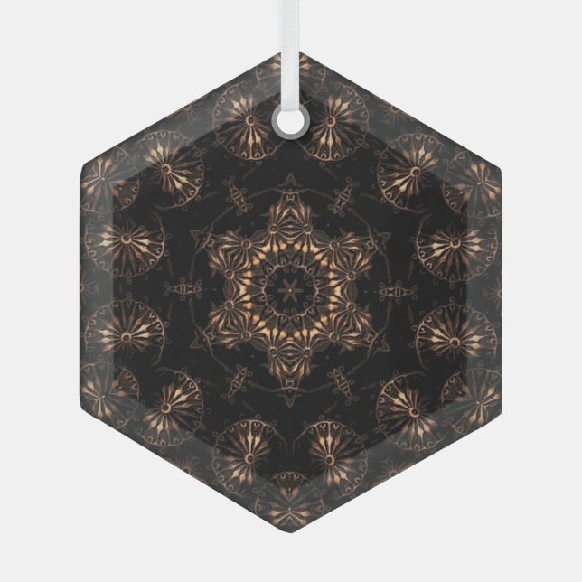 Ornement En Verre Mandala de l'âge de bronze (Recto)