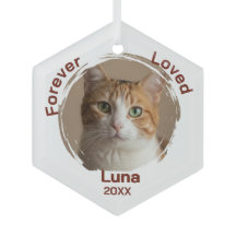 Mémorial personnalisé de chat de compagnie adoré p