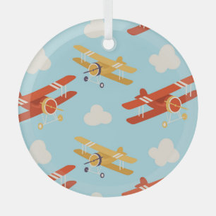 Ornement En Verre Motif Arrière - plan des nuages des plans vintages