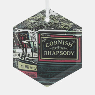 ORNEMENT EN VERRE NAVIRES