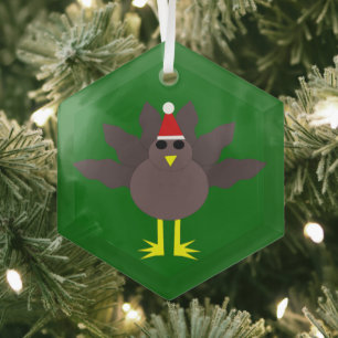 Ornement En Verre Noël mignon Turquie