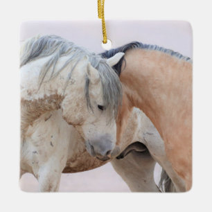 Ornement en verre Onaqui Wild Horses