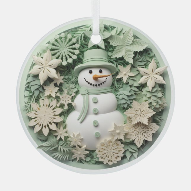 Ornement En Verre Ornaments (Recto)