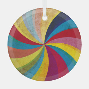 Ornement En Verre Papier rétro Grunge, arrière - plan tourbillon col