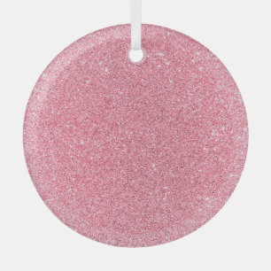 Ornement En Verre Parties scintillant rose, texture abstraite de Noë