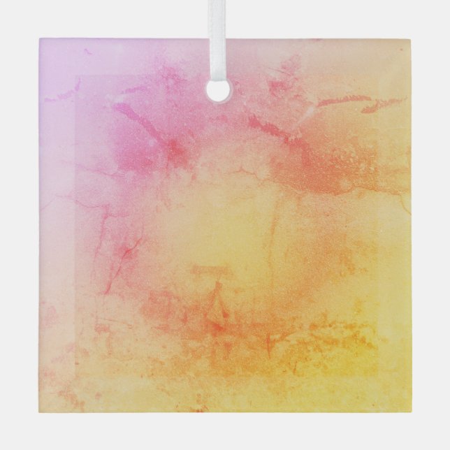 Ornement en verre Pastel Sunset (Recto)
