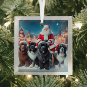 Ornement En Verre Père Noël - Nouvelles