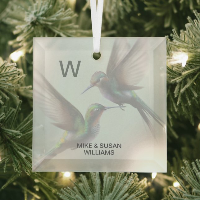 Ornement en verre personnalisé (Insitu)