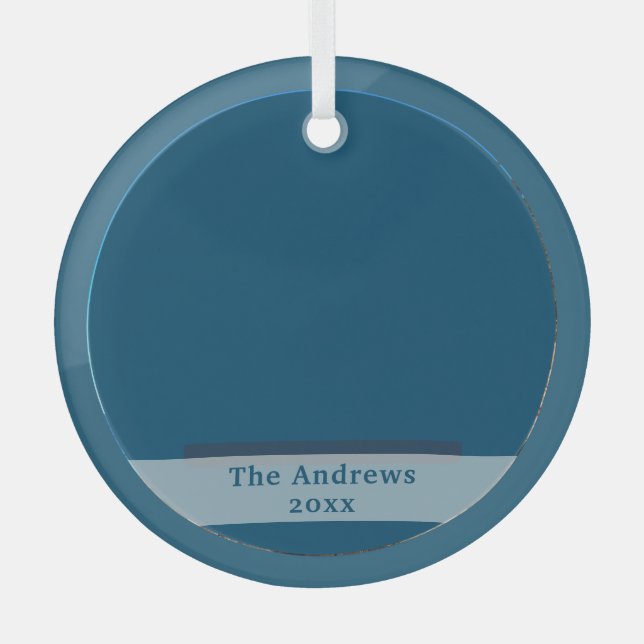 Ornement En Verre Phare du Parc national Acadia (Recto)