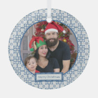 Photo de la famille portugaise avec cadre en tuile