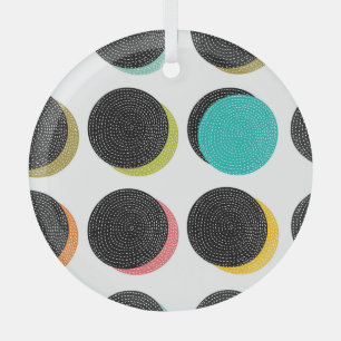 Ornement En Verre pois des années 60 : Cheer Vintage décoratif.