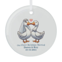 Premier Noël de mariage personnalisé, cadeau perso