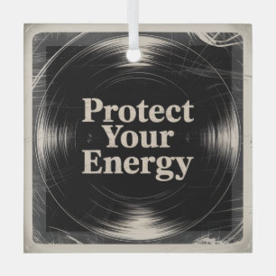 Ornement En Verre Protégez Votre Énergie