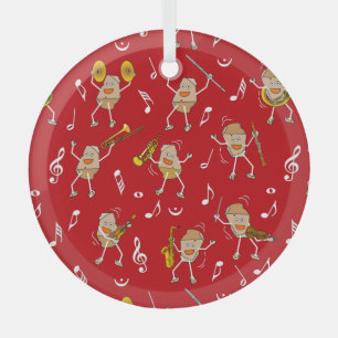 Ornement En Verre Rock Instruments de musique