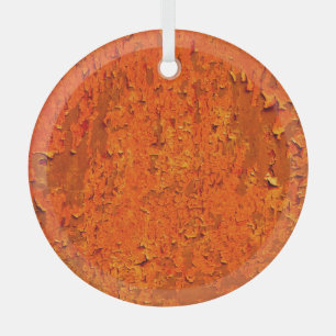 Ornement En Verre Rouille vintage : vieille surface texturée