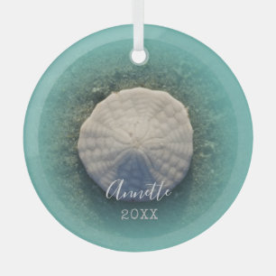 Ornement En Verre Sand Dollar Ornament
