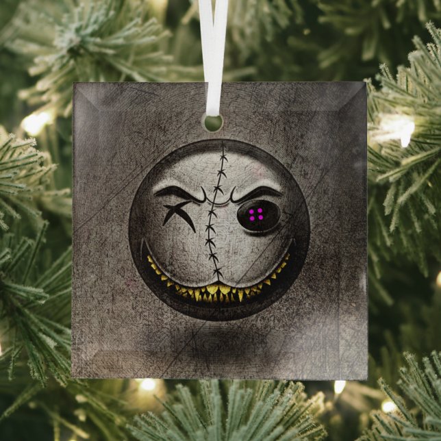 Ornement En Verre Scarmoji Vintage (Insitu)