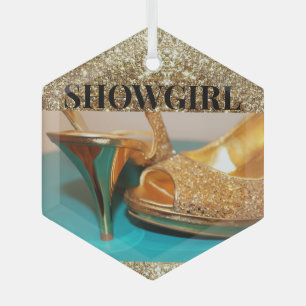 ORNEMENT EN VERRE SHOWGIRL