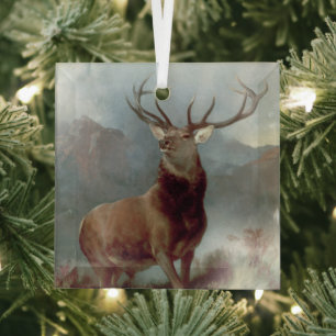 Ornement En Verre Sir Edwin Landseer Monarque du Glen, 1851