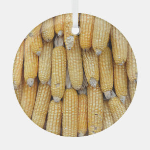 Ornement En Verre Stack de maïs séché : texturé