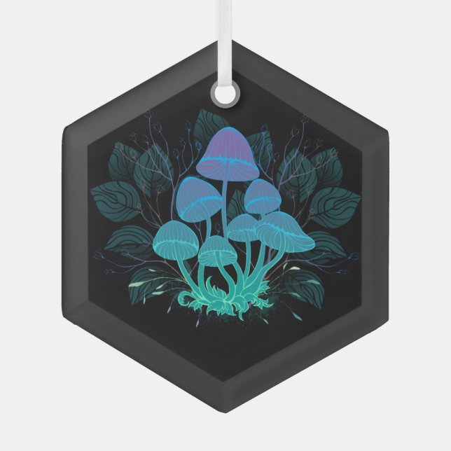 Ornement En Verre Tabourets dans Bushes (Recto)