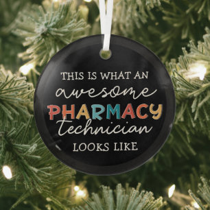 Ornement En Verre Technicien en pharmacie Awesome Technologie en pha