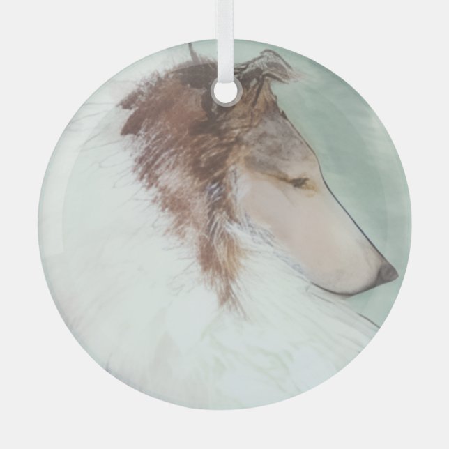 Ornement En Verre The Profile  (Recto)