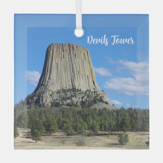 Ornement En Verre Tour Devils (Recto)