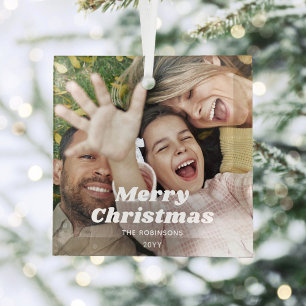 Ornement En Verre Tout texte superposé photo simple typographie rétr