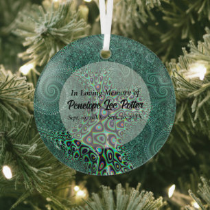 Ornement En Verre Turquoise Capteur de soleil pour conservation de s