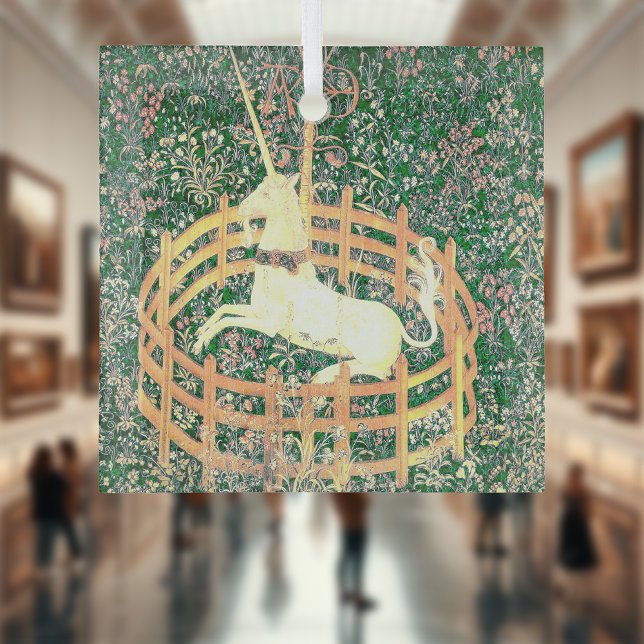 Ornement En Verre Unicorne En Captivité (Créateur téléchargé)