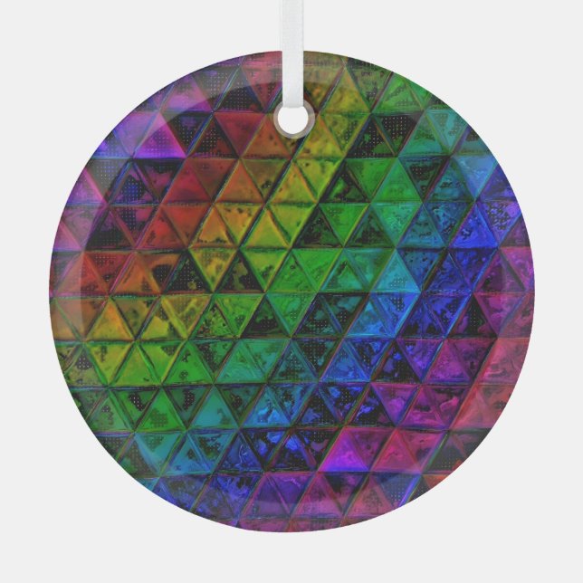 Ornement En Verre Verre de fierté (Recto)