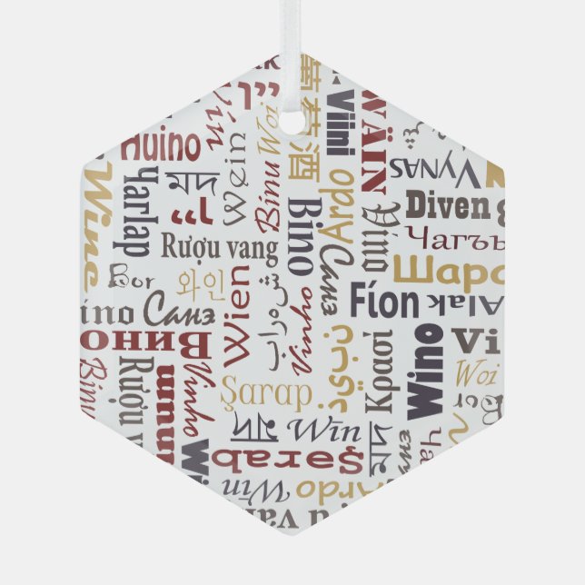 Ornement En Verre Vin (Recto)