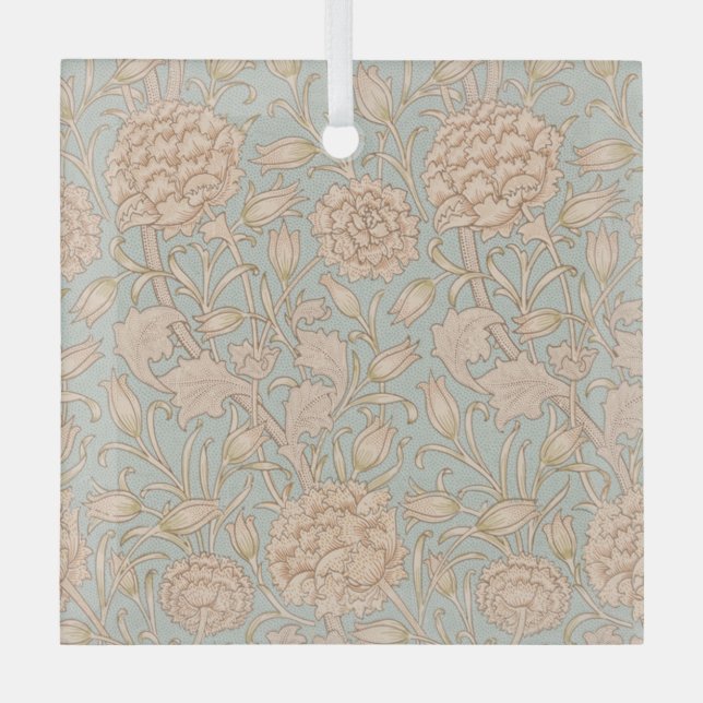 Ornement En Verre William Morris Wild Tulip Fleur Design Floral (Recto)