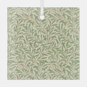 Ornement En Verre William Morris Willow Bough Garden Flower Classic