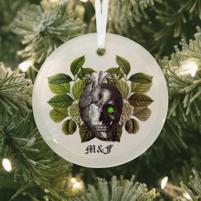 Ornement En Verre Woodland d'Halloween (Insitu)