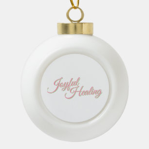 Ornement encadré de flocon de neige