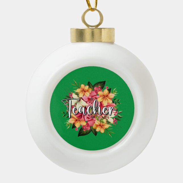 Ornement encadré de flocon de neige (Devant)