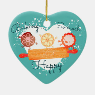 Ornement espiègle de Noël de goupille de biscuits