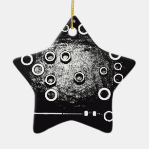 Ornement Étoile En Céramique Вolt et écrou