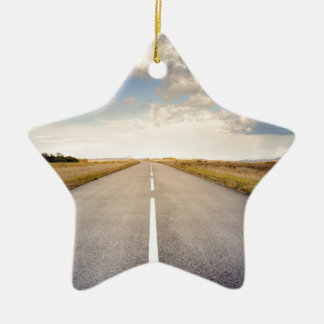 Ornement Étoile En Céramique Allez-y