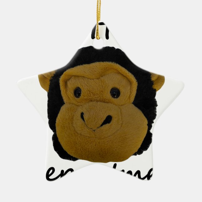 Ornement Étoile En Céramique Département informatique (Devant)