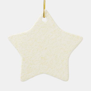 Ornement Étoile En Céramique Empreinte Lemon Zest - accessoires faun jaunes per