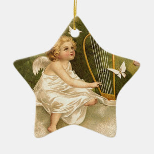 Ornement Étoile En Céramique Enthousiasme pendant la vie